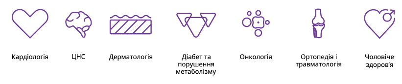 Viatris: терапевтичні напрямки